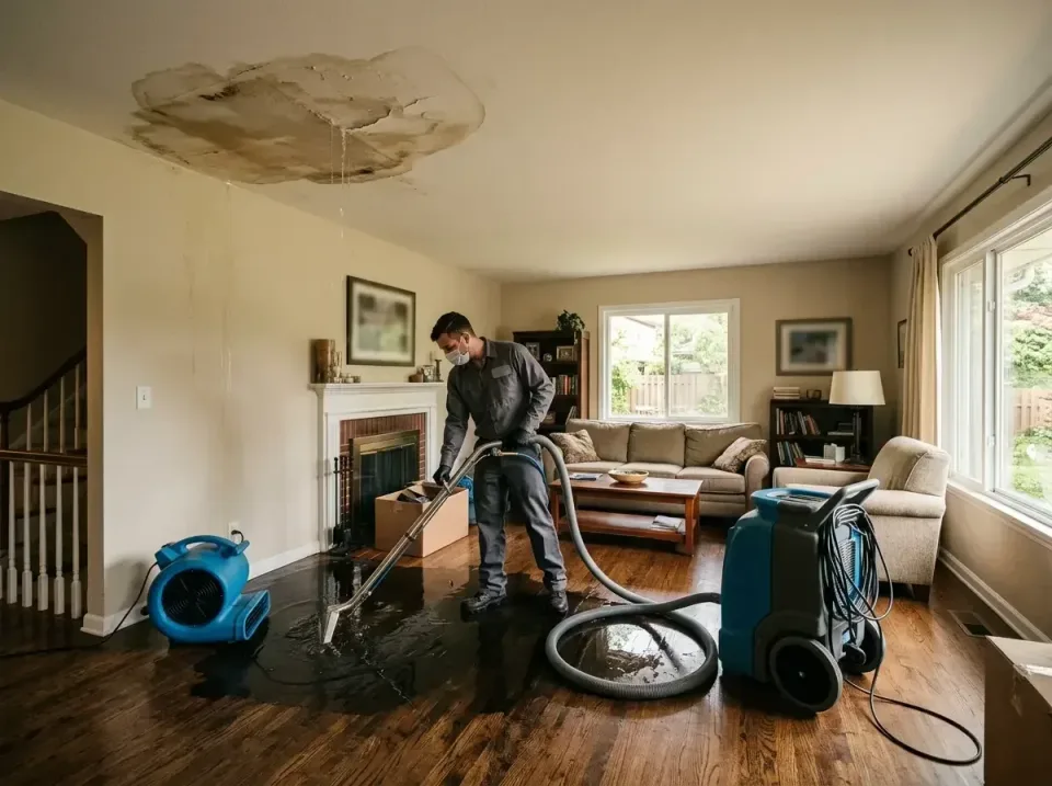 attic-pipe-burst-ceiling-drip-008 — frequently asked questions, Water Damage Restoration & Carpet Care in Bacliff, TX